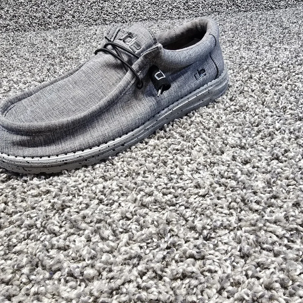 Hey Dude  Wally L Stretch Shoes Men Size 9 Gray
